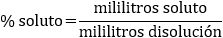 disoluciones y concentraciones